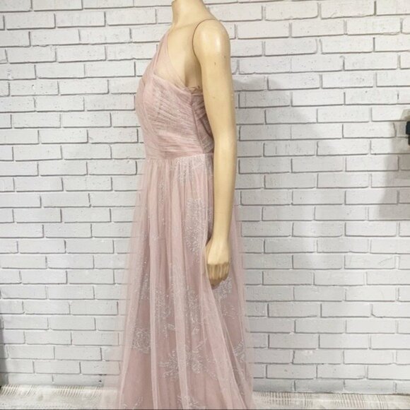 Hayley Page Women’s Phoebe Rose One-Shoulder Dress - Size 12 - Picture 8 of 13